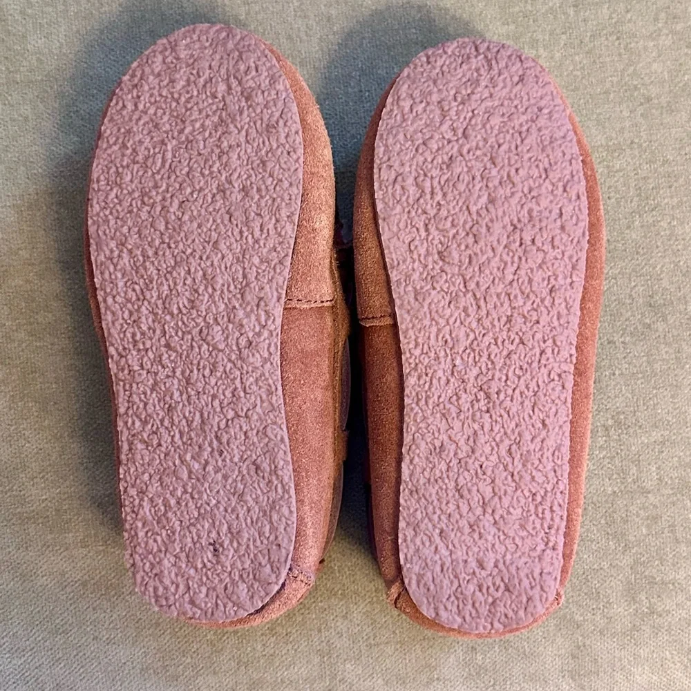BNWOT J.Crew Crewcuts 100% Cow Suede Tan Lodge Moccasins 🧸